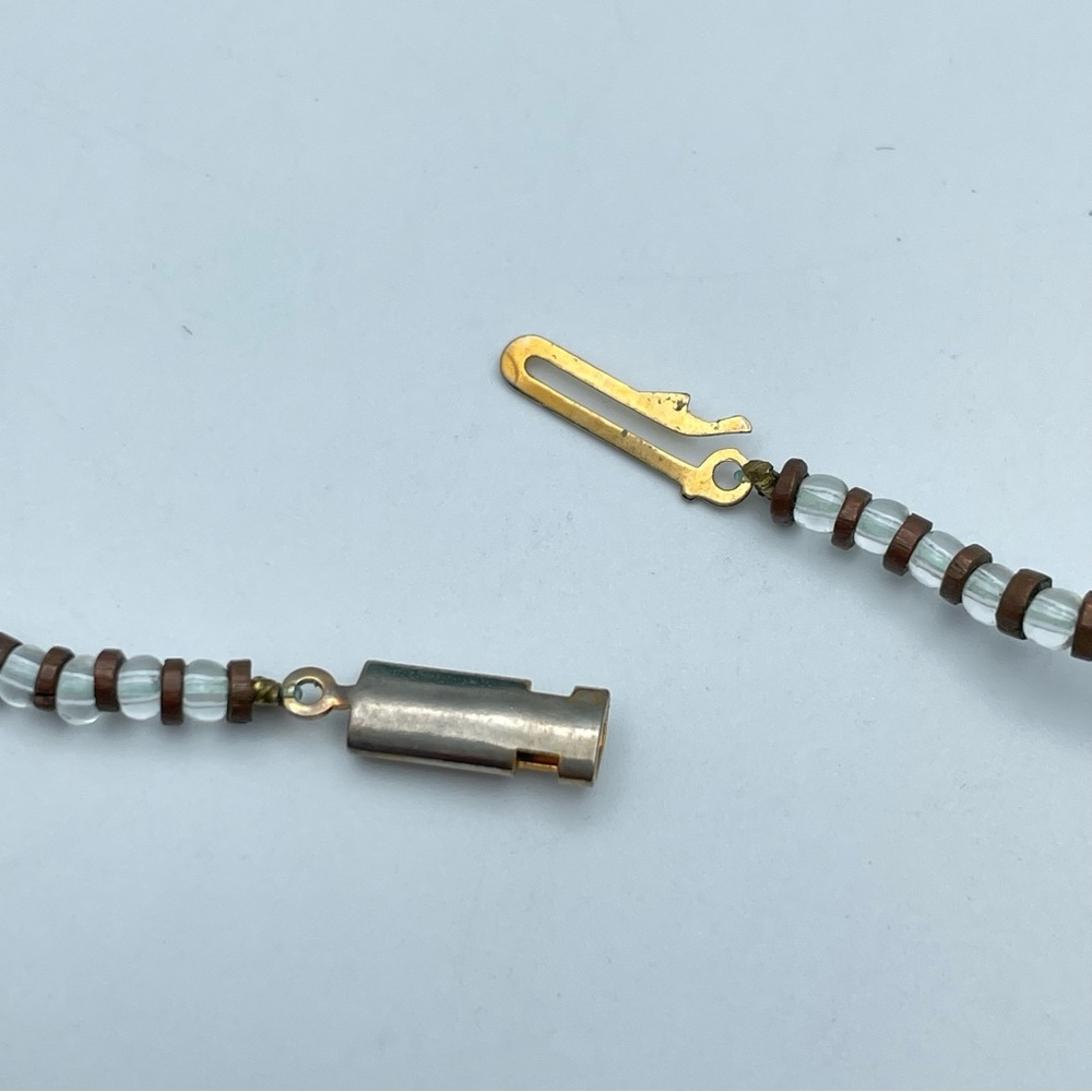 Statement Green Chunky Ceramic Bead Statement Nec… - image 6